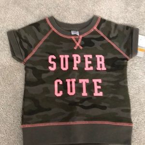 Girls camo shirt